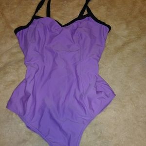 Christina Purple Swimsuit